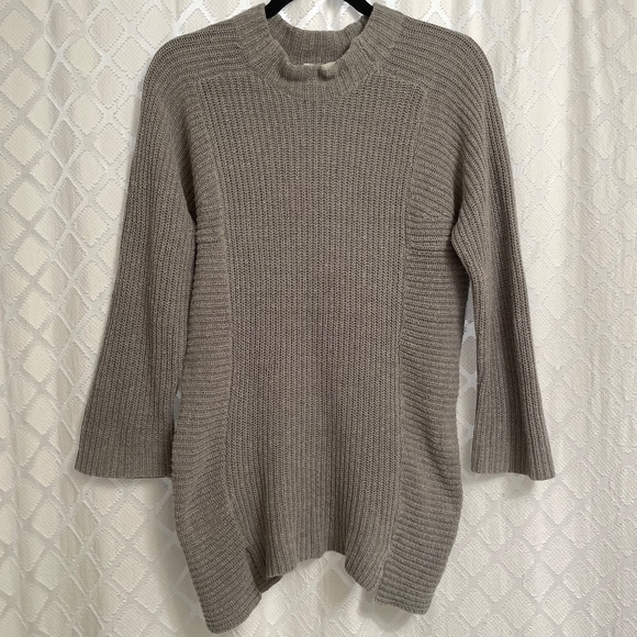 Grey Knit Sweater - Picture 1 of 6